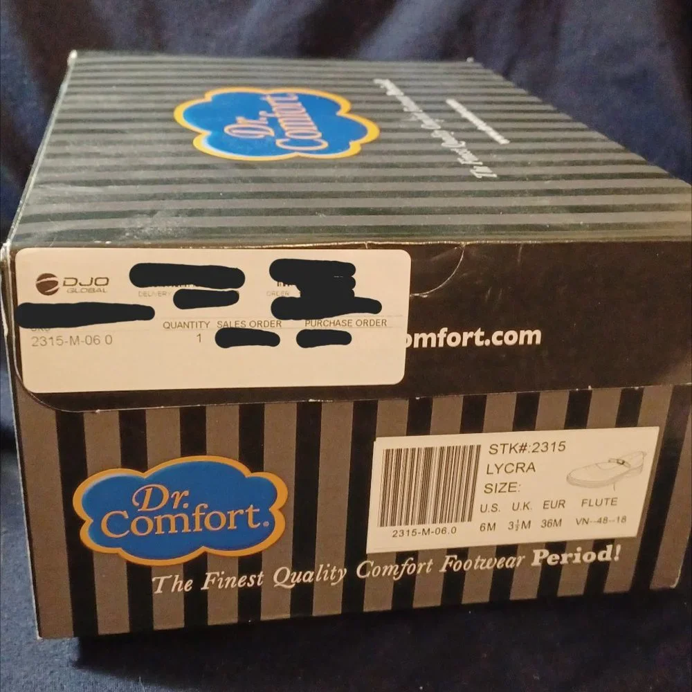 NIB NWOT Dr. Comfort Flute 6M women's shoes - Picture 4 of 9